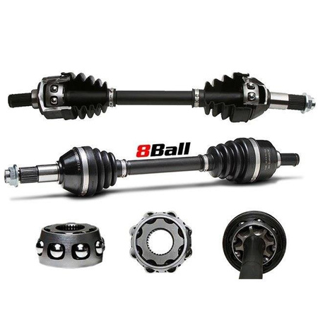 ALL BALLS PÓŁOŚ NAPĘDOWA POLARIS SCRAMBLER, SPORTSMAN, TOURING, TRACTOR, FOREST AB8 EXTREME +20% TYŁ STRONA LEWA / PRAWA (OPIS D